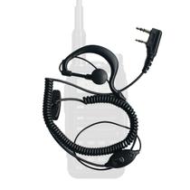 Fone Ouvido Ptt Baofeng Para Rádio Comunicador Uv16 Plus