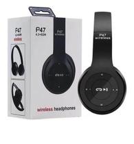 Fone Ouvido Sem Fio P47 -Bluetooth / Rádio Fm / Micro Sd - Booglee