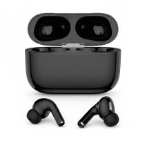 Fone Ouvido Wireless Preto Bluetooth Air Caixa Carregador Black Esportes Trabalho Lazer Músicas Fone Ouvido Wireless Preto Bluetooth Air Caixa Carregador Black Esportes Trabalho Lazer Músicas