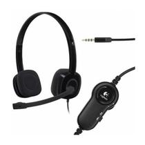 Fone P2 c/microfone Logitech H151 Stereo 981-000587 PR Fone P2 c/microfone Logitech H151 Stereo 981-000587 PR