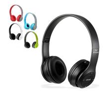 Fone P47 Wireless Bluetooth com Rádio FM e Entrada Cartão SD