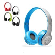 Fone P47 Wireless Bluetooth com Rádio FM e Entrada Cartão SD