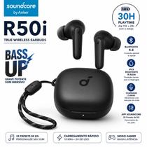 Fone Para Academia Trabalho Bluetooth Soundcore Anker R50i Super Bass IPX5 Original Som Potente
