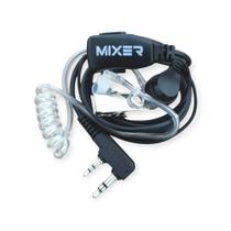 Fone Para Rádio Comunicador HT Padrão Baofeng Silicone Alto Padrão MXK200 MIXER