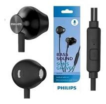 Fone Philips Com Microfone Taue101Bk/00 Preto