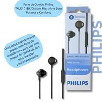 Fone Philips TAUE101BK00 com Microfone Integrado