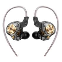 Fone QKZ-ENZO Áudio Hi-Fi Profissional, Graves Potentes Cabo de Cobre Cristal Fone QKZ-ENZO Áudio Hi-Fi Profissional, Graves Potentes Cabo de Cobre Cristal