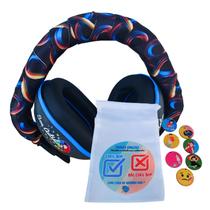 Fone Redutor de Ruído Infantil Abafador Acolchoado 18Db + Jogo