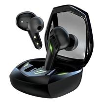 Fone Sem Fio 776 Gamer Preto Bluetooth Para Treino Luz Verde