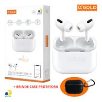 Fone Sem Fio A'gold Bluetooth 5.4 Anti Ruido Premium Branco