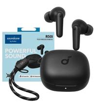 Fone Sem Fio Bluetooth Earbuds Soundcore R50i Grave Potente BassUP Conexão Rapida Ideal Para Musicas Jogos Esportes
