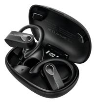 Fone Sem Fio Bluetooth Esportivo 5.3wireless Com Led Rs52 Preto