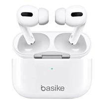 Fone Sem Fio Bluetooth TWS Basike Intra Auricular Confortável Cancelamento De Ruído Bateria Longa