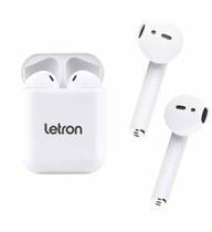 Fone sem fio box estereo earbuds case carregador bluetooth letron Fone sem fio box estereo earbuds case carregador bluetooth letron