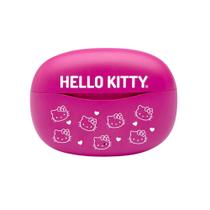 Fone Sem Fio Hello Kitty Estereo Earbuds Case Carregador Bluetooth Letron Leonora - 94424