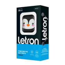 Fone Sem Fio Pinguim Pt Estereo Earbuds Case Carreg Bluetooth