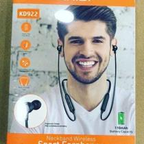 Fone Sport Earphone NeckBand Wireless Kd922 - Kaidi Fone Sport Earphone NeckBand Wireless Kd922 - Kaidi
