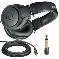 Fone studio profissional m20x over-ear audio-technica