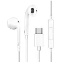 Fone Tipo-C Universal Chamadas Claras Microfone Integrado Fone Tipo-C Universal Chamadas Claras Microfone Integrado