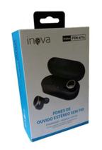 Fone true wireless / som puro / cor preto - Inova Fone true wireless / som puro / cor preto - Inova