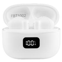 Fone TWS Bluetooth Branco FBT1002 Maxprint Fone TWS Bluetooth Branco FBT1002 Maxprint