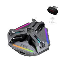 Fone TWS Gamer GX05 EDIFIER com Dongle 2.4ghz, Sem Delay, Case interativa, HiRes e Lhdc, Bluetooth 5.3