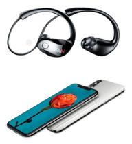 Fone Via Bluetooth Corrida Esportes Compativel com todos celulares - HREBOS