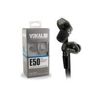 Fone VOKAL E50 In Ear Pro Monitor Preto com Fio