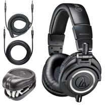 Fones Audio-Technica ATH-M50x Profissionais com Estojo