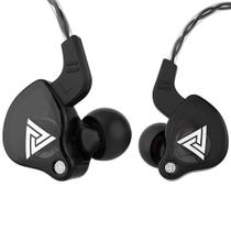 Fones Com Fios Gamer Qualidade Surpreendente Qkz Preto Roxo