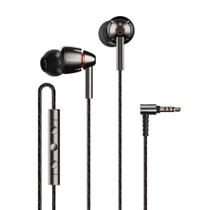Fones de ouvido 1MORE Quad Driver de alta resolução de alta fidelidade prateado/cinza