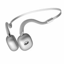 Fones de ouvido abertos Monster Air Conduction Bluetooth 5.3 Silver Fones de ouvido abertos Monster Air Conduction Bluetooth 5.3 Silver