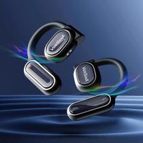 Fones de ouvido abertos VoxSoul Lightweight Bluetooth 5.3 pretos Fones de ouvido abertos VoxSoul Lightweight Bluetooth 5.3 pretos