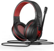 Fones de ouvido Anivia MH601 com fio com cancelamento de ruído ativo vermelho Fones de ouvido Anivia MH601 com fio com cancelamento de ruído ativo vermelho