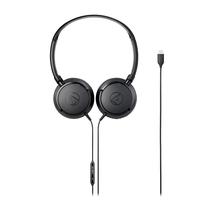Fones de Ouvido Audio-Technica ATH-S120C-BK com Fio USB-C - Pretos