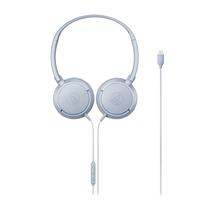 Fones de ouvido Audio-Technica ATH-S120C-GY USB-C com fio cinza