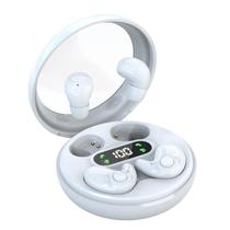 Fones de ouvido Bluetooth 5.4 sem fio APZXTRK Mini Invisíveis 2 pares