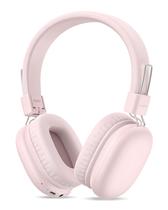 Fones de ouvido Bluetooth awatrue Kids Wireless 50h Playtime Pink