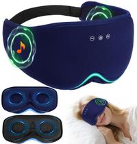 Fones de ouvido Bluetooth de algodão de bambu 2 em 1 Sleep Mask LC-Dolida