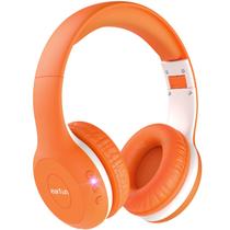 Fones de ouvido Bluetooth EarFun K2 Kids com limite de volume laranja Fones de ouvido Bluetooth EarFun K2 Kids com limite de volume laranja