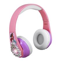 Fones de ouvido Bluetooth eKids Disney Princess com microfone