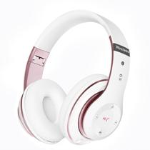 Fones de ouvido Bluetooth Falebare 6S Over Ear 40h Playtime White