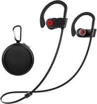 Fones de ouvido Bluetooth Fones de ouvido sem fio Otium U18 pretos Fones de ouvido Bluetooth Fones de ouvido sem fio Otium U18 pretos