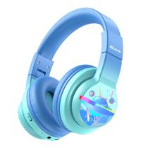 Fones de ouvido Bluetooth iClever BTH12 Kids com LED 85H Playtime Fones de ouvido Bluetooth iClever BTH12 Kids com LED 85H Playtime