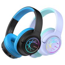 Fones de ouvido Bluetooth iClever BTH18 Kids LED Lights 43H Black Fones de ouvido Bluetooth iClever BTH18 Kids LED Lights 43H Black