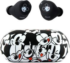 Fones de ouvido Bluetooth iJoy Disney Mickey Mouse com estojo de carregamento Fones de ouvido Bluetooth iJoy Disney Mickey Mouse com estojo de carregamento