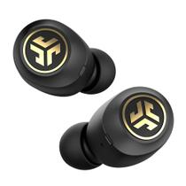 Fones de ouvido Bluetooth JLab JBuds Air Icon com estojo de carregamento preto/dourado Fones de ouvido Bluetooth JLab JBuds Air Icon com estojo de carregamento preto/dourado