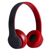 Fones de ouvido Bluetooth P47 com rádio MP3 e microfone
