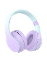 Fones de ouvido Bluetooth para crianças YOYOTUNE Over Ear com microfone 10H roxo