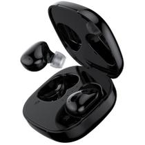 Fones de ouvido Bluetooth para esportes intra-auriculares ouvindo música